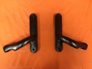 Harley Davidson Black 4.5" Auxiliary Spot Fog Light For Harley Electra Street Glide FLHX FLH