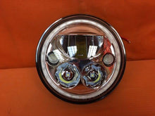Load image into Gallery viewer, 7&quot; DAYMAKER Killer Replacement Chrome Projector HID LED Light Bulb Headlight Motorcycle Harley