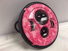 Load image into Gallery viewer, 7&quot; DAYMAKER Replacement Breast Cancer Awareness Design Projector HID LED Light Bulb Headlight Motorcycle Harley