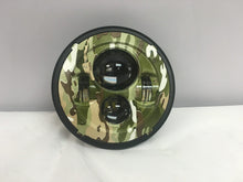 Load image into Gallery viewer, 7&quot; DAYMAKER Replacement Camo Design Projector HID LED Light Bulb Headlight Motorcycle Harley