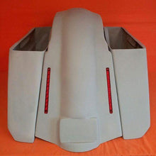 Load image into Gallery viewer, Harley Davidson Softail 5" Stretched Extended Saddlebags No Cut Outs LED Fender No Lids