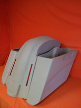 Load image into Gallery viewer, Harley Davidson Softail 5" Stretched Extended Saddlebags No Cut Outs LED Fender No Lids