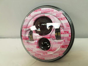7" DAYMAKER Replacement Girl Power Design Projector HID LED Light Bulb Headlight Motorcycle Harley