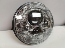 Load image into Gallery viewer, 7&quot; DAYMAKER Replacement World Of War Design Projector HID LED Light Bulb Headlight Motorcycle Harley