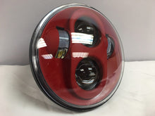 Load image into Gallery viewer, 5 3/4&quot; DAYMAKER Replacement RED Projector HID LED Light Bulb Headlight Motorcycle Harley 5.75&quot;