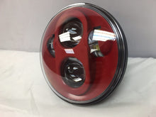 Load image into Gallery viewer, 5 3/4&quot; DAYMAKER Replacement RED Projector HID LED Light Bulb Headlight Motorcycle Harley 5.75&quot;
