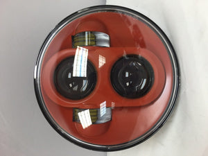 5 3/4" DAYMAKER Replacement ORANGE Projector HID LED Light Bulb Headlight Motorcycle Harley 5.75"