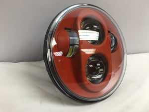5 3/4" DAYMAKER Replacement ORANGE Projector HID LED Light Bulb Headlight Motorcycle Harley 5.75"