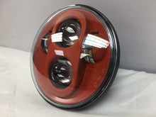 Load image into Gallery viewer, 5 3/4&quot; DAYMAKER Replacement ORANGE Projector HID LED Light Bulb Headlight Motorcycle Harley 5.75&quot;