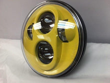 Load image into Gallery viewer, 5 3/4&quot; DAYMAKER Replacement YELLOW Projector HID LED Light Bulb Headlight Motorcycle Harley 5.75&quot;