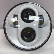 Load image into Gallery viewer, 5 3/4&quot; DAYMAKER Replacement WHITE Projector HID LED Light Bulb Headlight Motorcycle Harley 5.75&quot;