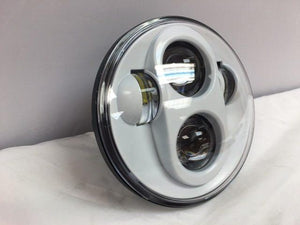 5 3/4" DAYMAKER Replacement WHITE Projector HID LED Light Bulb Headlight Motorcycle Harley 5.75"