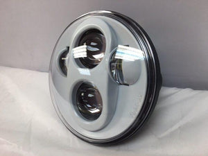 5 3/4" DAYMAKER Replacement WHITE Projector HID LED Light Bulb Headlight Motorcycle Harley 5.75"