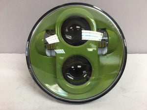 5 3/4" DAYMAKER Replacement CAMO GREEN Projector HID LED Light Bulb Headlight Motorcycle Harley 5.75"