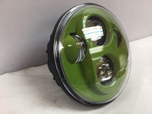 Load image into Gallery viewer, 5 3/4&quot; DAYMAKER Replacement CAMO GREEN Projector HID LED Light Bulb Headlight Motorcycle Harley 5.75&quot;
