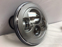 Load image into Gallery viewer, 7&quot; DAYMAKER Replacement SILVER Projector HID LED Light Bulb Headlight Motorcycle Harley
