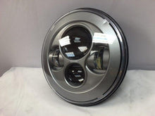 Load image into Gallery viewer, 7&quot; DAYMAKER Replacement SILVER Projector HID LED Light Bulb Headlight Motorcycle Harley