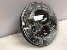Load image into Gallery viewer, 7&quot; DAYMAKER Replacement Ghosts Design Projector HID LED Light Bulb Headlight Motorcycle Harley