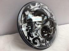 Load image into Gallery viewer, 7&quot; DAYMAKER Replacement Madonna Design Projector HID LED Light Bulb Headlight Motorcycle Harley