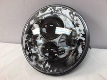 Load image into Gallery viewer, 7&quot; DAYMAKER Replacement Madonna Design Projector HID LED Light Bulb Headlight Motorcycle Harley