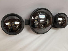 Load image into Gallery viewer, 7&quot; Kawasaki Voyager &amp; Vaquero DAYMAKER Headlight Dual 4.5&quot; - 4 1/2&quot; Auxiliary AUX Black Spot Passing LED Fog Lights SET