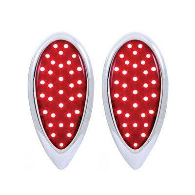 Harley Davidson Rear Fender / Saddlebag Dual Tail Lamp Lights LED - Turn Signal & Brake Light