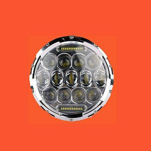 7" DAYMAKER 75W CHROME Projector HID LED Light Bulb Headlight Motorcycle Kawasaki Vulcan Nomad 1500 / 1600