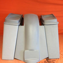Load image into Gallery viewer, Harley Davidson 4&quot; Extended Stretched Saddlebags Dual 6 x 9 Speaker Lids &amp; Replacement Fender 09 - 13 - No Cut Outs