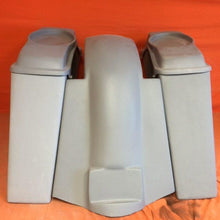 Load image into Gallery viewer, Harley Davidson 4&quot; Extended Stretched Saddlebags 6 x 9 Speaker Lids &amp; Replacement Fender 09 - 13 - No Cut Outs