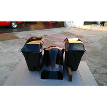 Load image into Gallery viewer, Harley Davidson 4&quot; Extended Stretched Saddlebags Lid Fender Painted Black