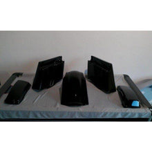 Load image into Gallery viewer, Harley Davidson 4&quot; Extended Stretched Saddlebags Lid Fender Painted Black