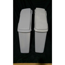 Load image into Gallery viewer, Harley Davidson 4" Extended Stretched Saddlebags Lids - No Cut Outs