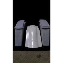 Load image into Gallery viewer, Harley Davidson 4&quot; Extended Stretched Saddlebags Lids Fender No Cut Out