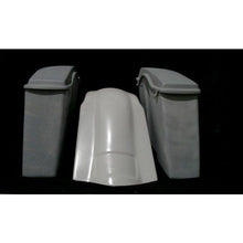 Load image into Gallery viewer, Harley Davidson 4&quot; Extended Stretched Saddlebags Lids Fender No Cut Out