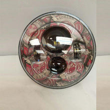 Load image into Gallery viewer, 7&quot; DAYMAKER Replacement FireFighter Design Projector HID LED Light Bulb Headlight Motorcycle Harley