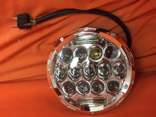 Load image into Gallery viewer, 7&quot; DAYMAKER 75W CHROME Projector HID LED Light Bulb Headlight Motorcycle Kawasaki Vulcan Nomad 1500 / 1600