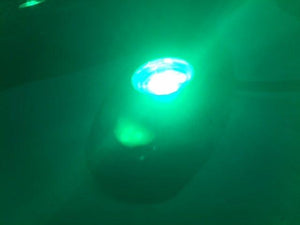 Green 4pc LED Kit Engine Fairing Body Kit Lights Glow Accent Lighting for Harley