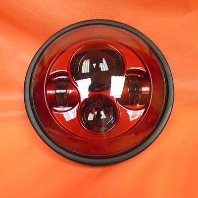 Honda Shadow Sabre AERO VT1100 DAYMAKER RED HID LED Light Bulb Headlight Motorcycle Mount