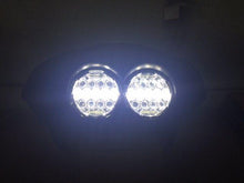 Load image into Gallery viewer, DUAL 7&quot; DAYMAKER 2014  75 WATT LED Replacement ROAD GLIDE Chrome Light Bulb Headlight Harley Bezel