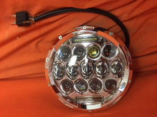 Load image into Gallery viewer, 7&quot; DAYMAKER 75W CHROME Projector HID LED Light Bulb Headlight Motorcycle Kawasaki Vulcan Nomad 1500 / 1600
