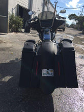 Load image into Gallery viewer, Suzuki C50 / C90 Boulevard 6&quot; Out &amp; Down Saddlebags Fender &amp; Side Covers, No Cut Outs Lids &amp; Rail Kit