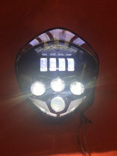 Load image into Gallery viewer, Victory Cross Country DAYMAKER With bottom Halo Chrome Projector HID LED Light Bulb Headlight Motorcycle