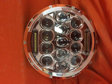 Load image into Gallery viewer, 7&quot; DAYMAKER 75W CHROME Projector HID LED Light Bulb Headlight Motorcycle Kawasaki Vulcan Nomad 1500 / 1600