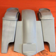 Load image into Gallery viewer, Harley Davidson 4" Extended Stretched Saddlebags 6.5" Speaker Lids &amp; Replacement Fender 89 - 08