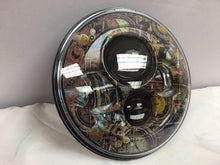 Load image into Gallery viewer, 7&quot; DAYMAKER Replacement Gear Head Design Projector HID LED Light Bulb Headlight Motorcycle Harley