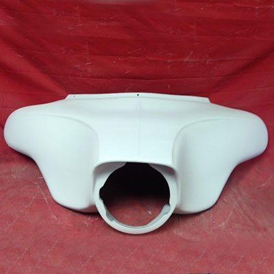 Harley Davidson Raked & Stretched Headlight Stereo Fairing Road King Street Electra Ultra Glide Touring