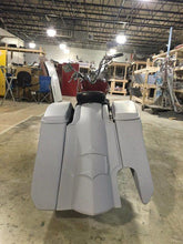 Load image into Gallery viewer, Kawasaki Vulcan &amp; Classic 800 Series 6&quot; Extended Stretched Saddlebags Trendsetter Right Side Cut Out