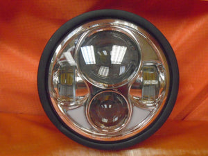 5 3/4" DAYMAKER Yamaha Star Roadliner Stratoliner XV1900A CHROME Projector HID LED Light Bulb Headlight Motorcycle