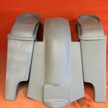 Load image into Gallery viewer, Harley Davidson 4" Extended Stretched Saddlebags 6 x 9 Speaker Lids &amp; Replacement Fender 89 - 08