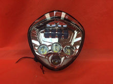 Load image into Gallery viewer, Victory Cross Country DAYMAKER With bottom Halo Chrome Projector HID LED Light Bulb Headlight Motorcycle